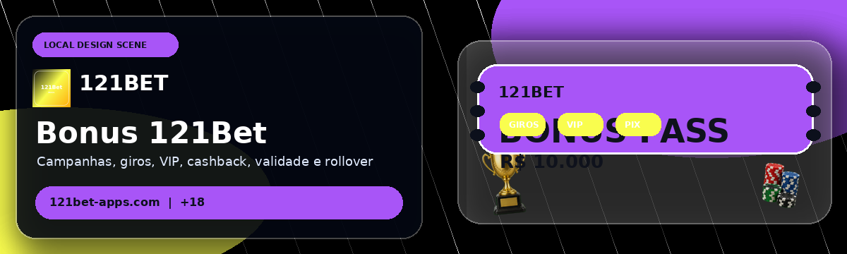 121Bet — Bônus, Promoções e VIP